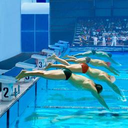 Swimming Pool Race